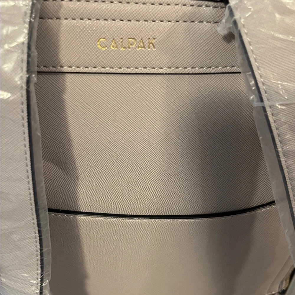 Calpak Cream Backpack with Braided Detail - Picture 10 of 16